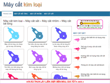 Tablet Screenshot of maycatkimloai.com